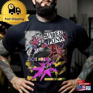 Spider Punk Hobie Brown Multiverse Hero 2023 T-Shirt